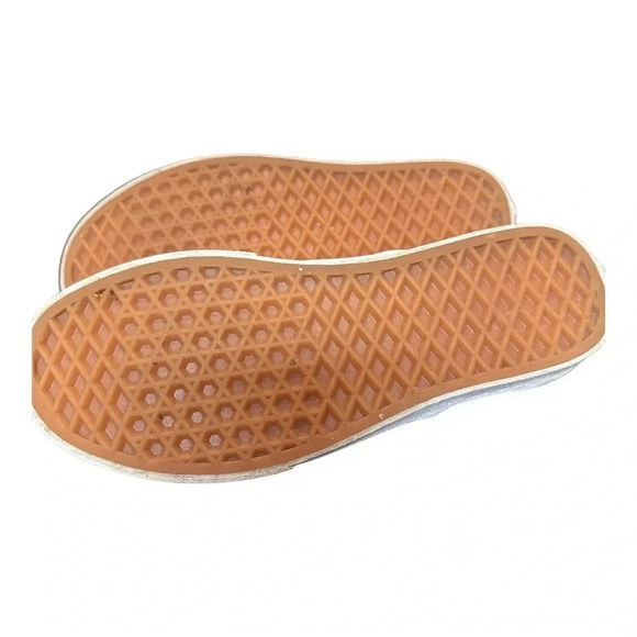 Vans Tan Classic Checkerboard Skate Shoes size 5.5W 4M - Picture 2 of 6